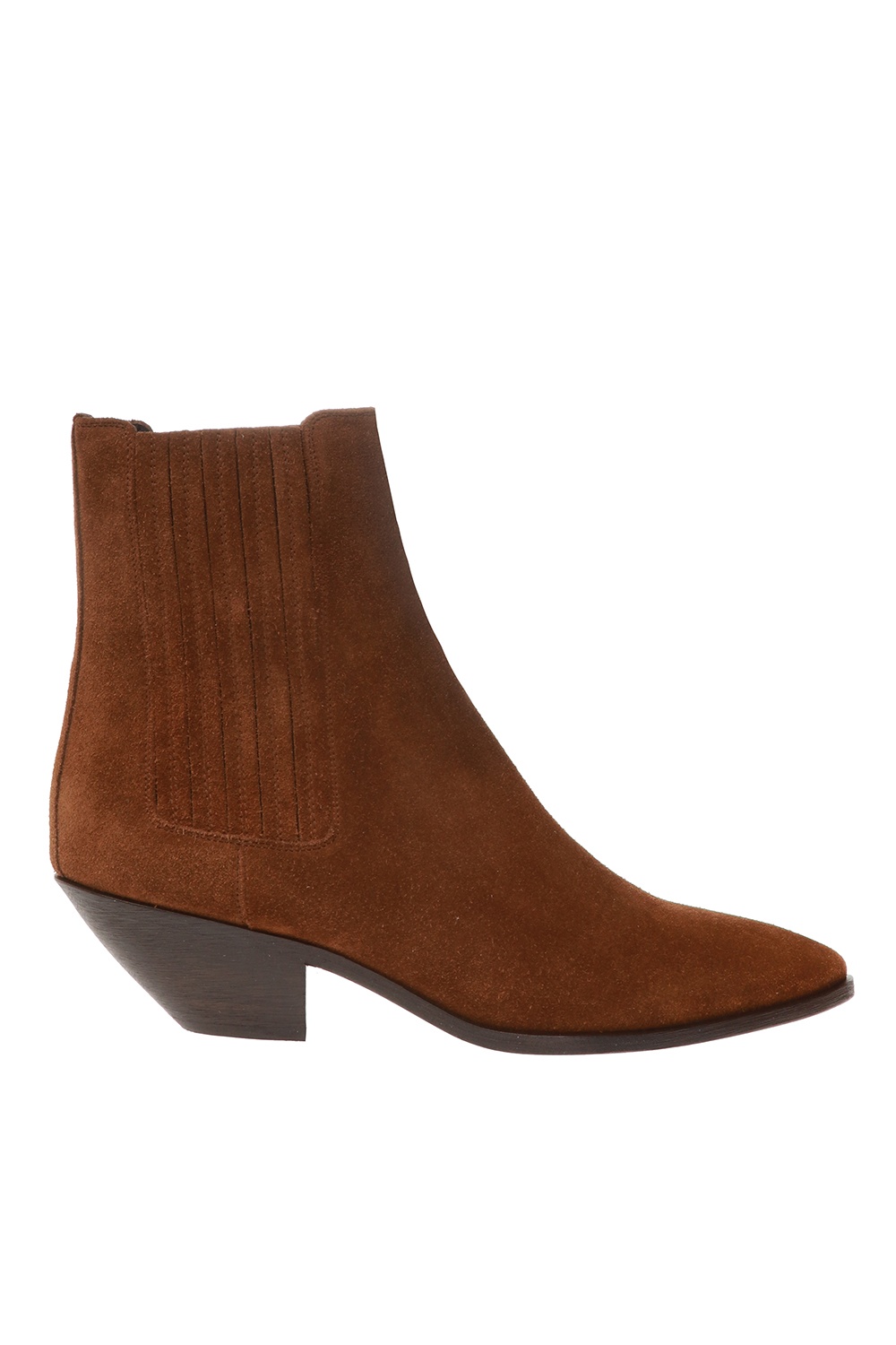 Saint Laurent 'West' heeled ankle boots | Women's Shoes | IetpShops
